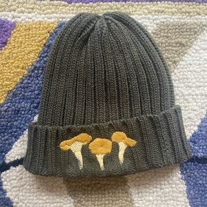 Mushroom Knit Beanie